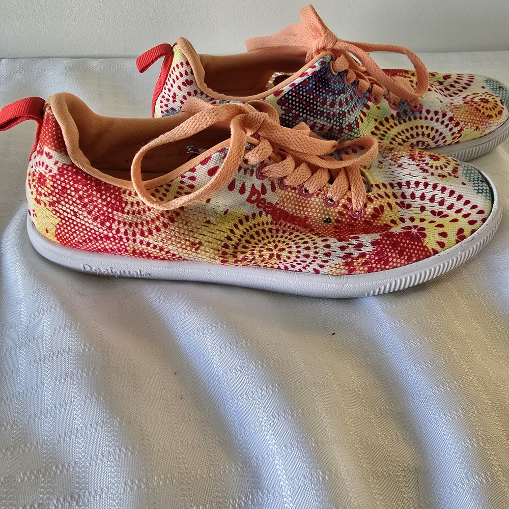 Desigual Multicolor Patterned Espadrilles